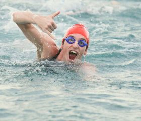 Guy-Crawford-doing-funny-pose-while-swimming