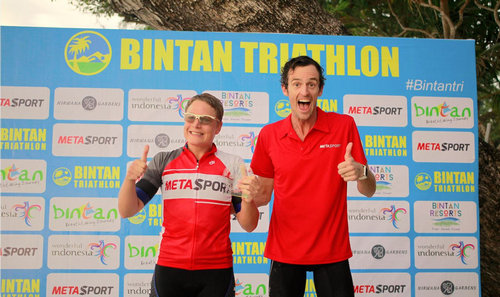 Wibowo and Zenker reign supreme at Bintan Triathlon