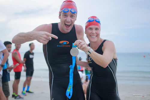 Wibowo and Zenker reign supreme at Bintan Triathlon